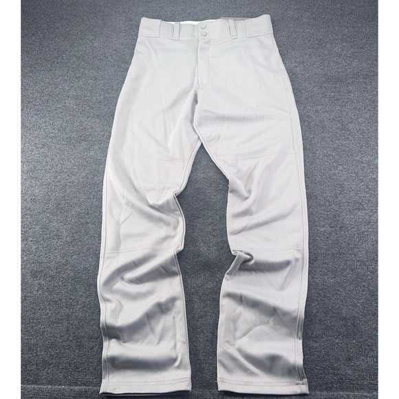 Easton Other - Easton Mens Pro+ Baseball Pants Gray Double Reinforced Knee Medium New